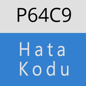 P64C9 hatasi