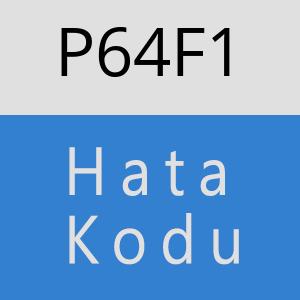 P64F1 hatasi