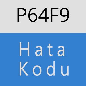 P64F9 hatasi