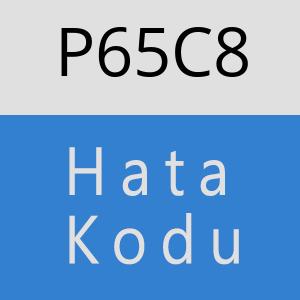 P65C8 hatasi