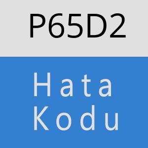 P65D2 hatasi