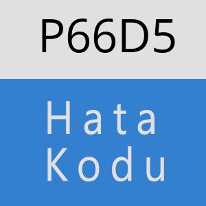 P66D5 hatasi