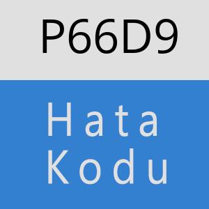 P66D9 hatasi