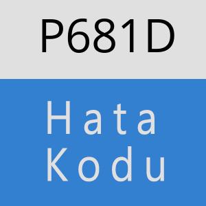 P681D hatasi