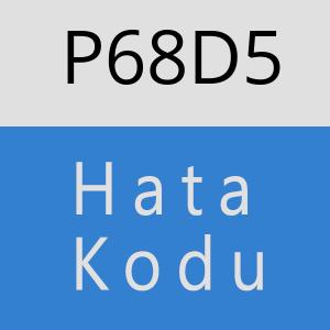 P68D5 hatasi