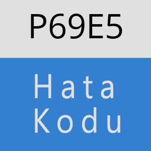 P69E5 hatasi