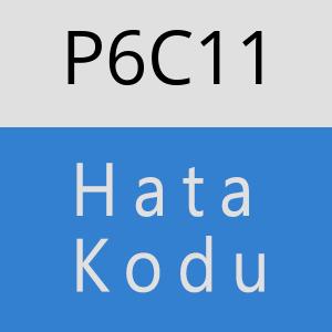 P6C11 hatasi