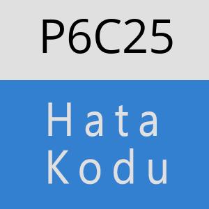 P6C25 hatasi