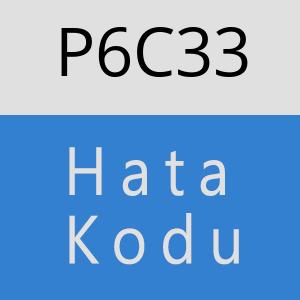 P6C33 hatasi