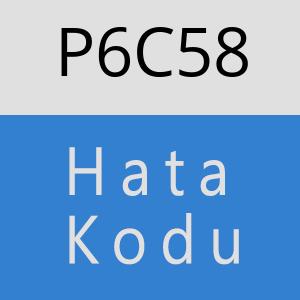 P6C58 hatasi