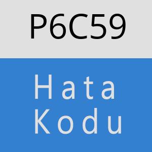 P6C59 hatasi