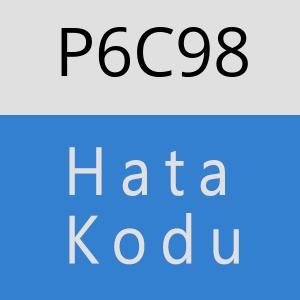 P6C98 hatasi