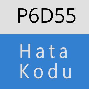 P6D55 hatasi