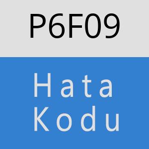 P6F09 hatasi