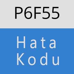 P6F55 hatasi