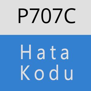 P707C hatasi