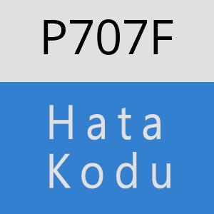 P707F hatasi