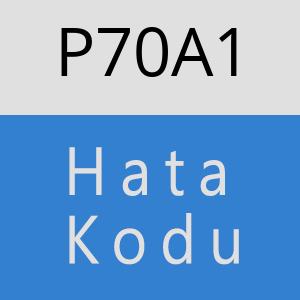 P70A1 hatasi