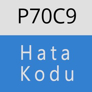 P70C9 hatasi