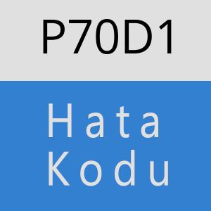 P70D1 hatasi