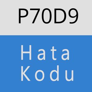 P70D9 hatasi