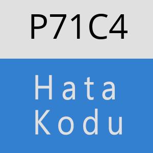 P71C4 hatasi