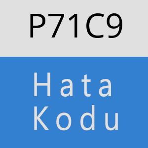 P71C9 hatasi