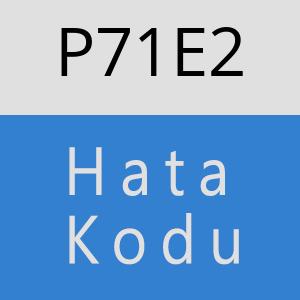 P71E2 hatasi