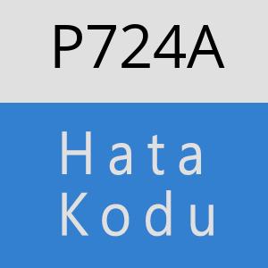 P724A hatasi