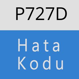 P727D hatasi