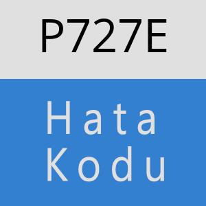 P727E hatasi