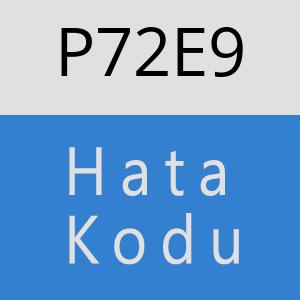 P72E9 hatasi