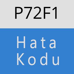 P72F1 hatasi