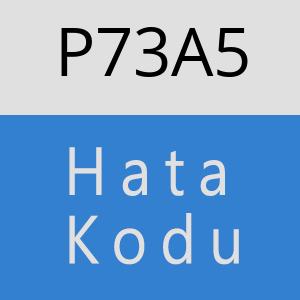 P73A5 hatasi