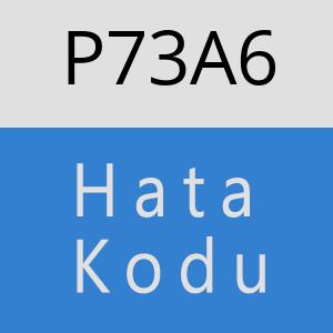 P73A6 hatasi