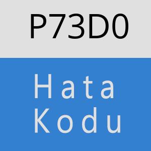 P73D0 hatasi