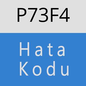 P73F4 hatasi