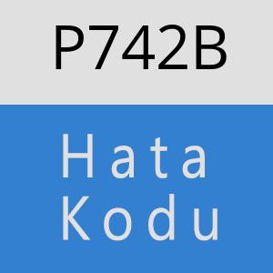 P742B hatasi