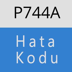 P744A hatasi