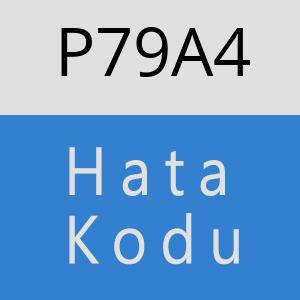 P79A4 hatasi