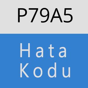 P79A5 hatasi