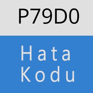 P79D0 hatasi