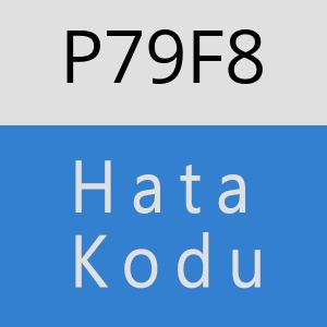 P79F8 hatasi