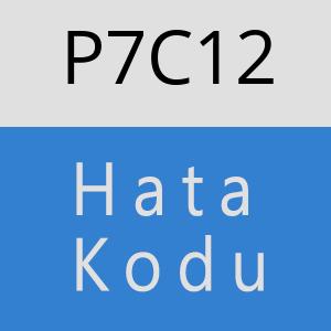 P7C12 hatasi