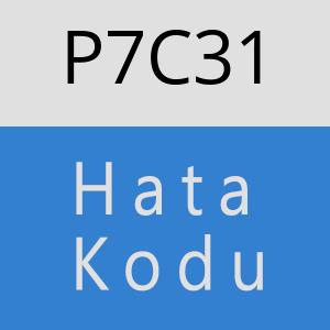 P7C31 hatasi