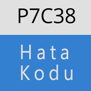 P7C38 hatasi