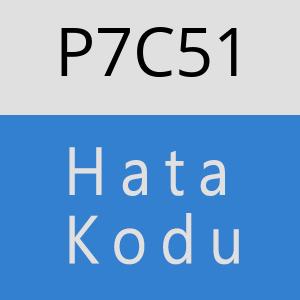 P7C51 hatasi