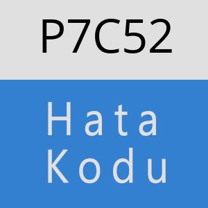 P7C52 hatasi