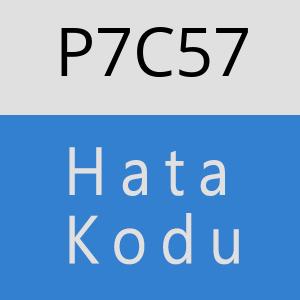 P7C57 hatasi