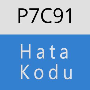 P7C91 hatasi